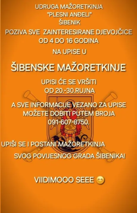 Počinju upisi mažoretkinja u Šibeniku i Pirovcu, donosimo detalje