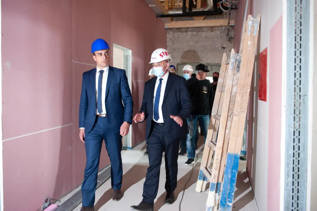 Ministar Medved na gradilištu Veteranskog centra: 'Šibenik je zaslužio ovakav objekt!'