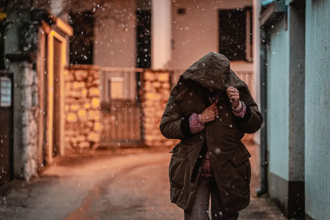 Već je debelo proljeće, a u Šibeniku pada snijeg: Zadnji put tako je bilo 2018. godine 