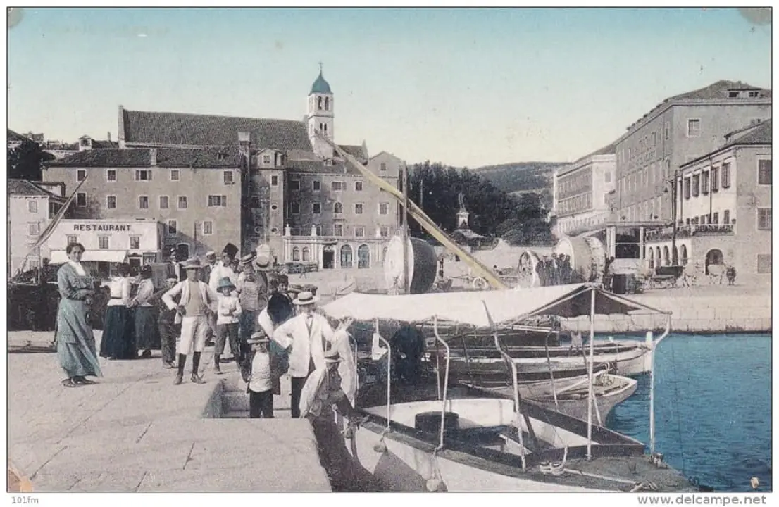 Našli smo neke stvarno stare i rijetke razglednice Šibenika: Tko zna gdje su bile ove skaline?