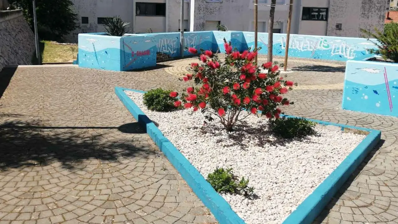 Ovo izgleda predobro! Uređen je zapušteni amfiteatar kod VUŠ-a, studenti su dobili svoj park