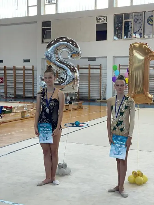 Gimnastičarke Šibenik-Dalmacije predstavile se u sjajnom svjetlu, osvojile mnoštvo medalja