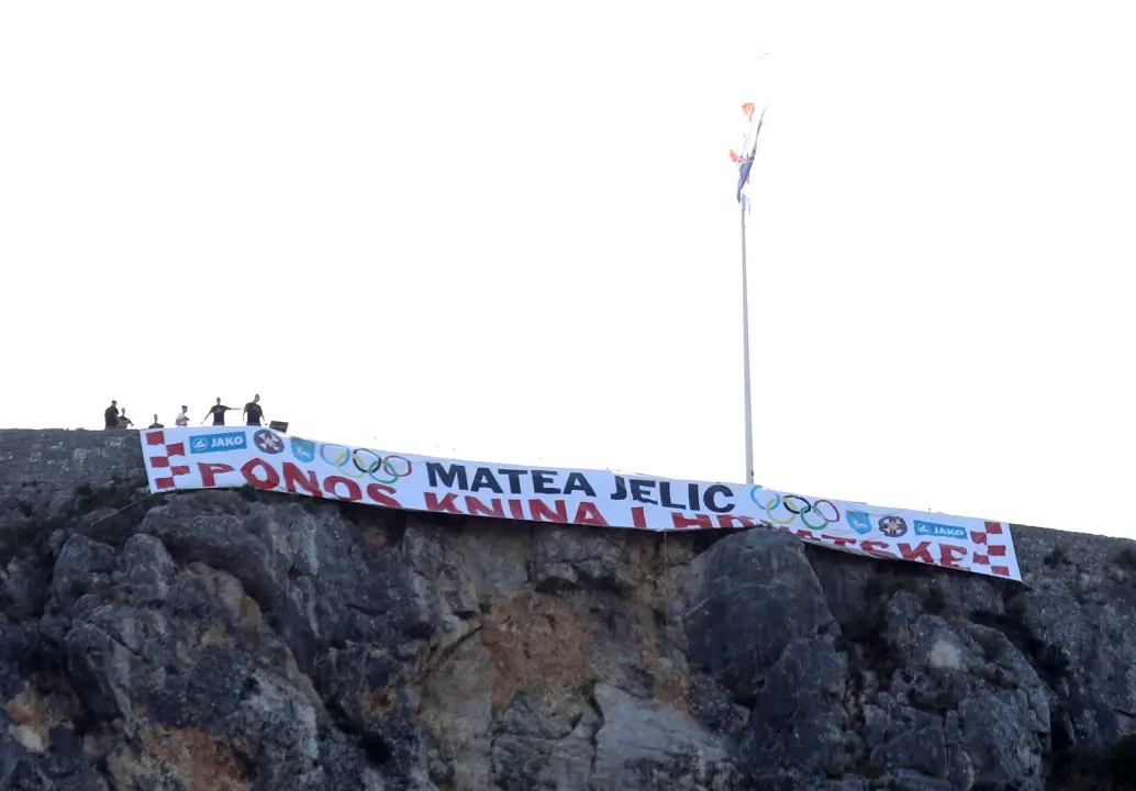 Zlatnu Mateu dočekali i u njenom Kninu: Ona je ponos Zvonimirovog grada i cijele Hrvatske