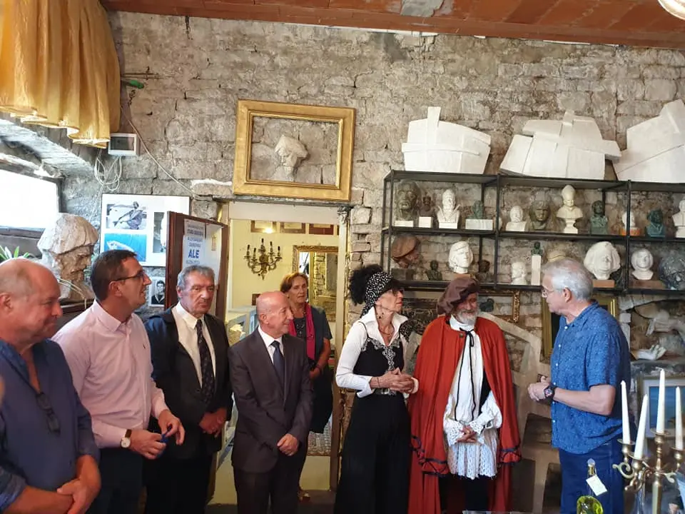 Makedonci, Hrvati i Ale Guberina: Uređen i prezentiran atelje čuvenog šibenskog kipara