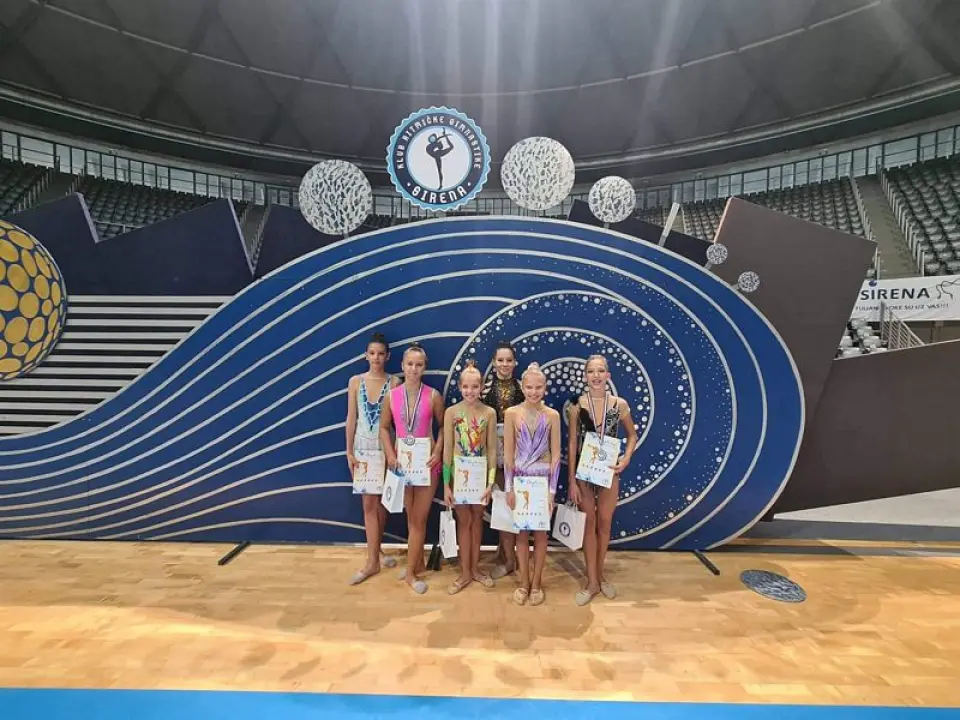 Gimnastičarke 'Šibenik-Dalmacije' uspješne u Zadru na Sirena cupu: Raci prva, Mileta druga, Bujas treća 