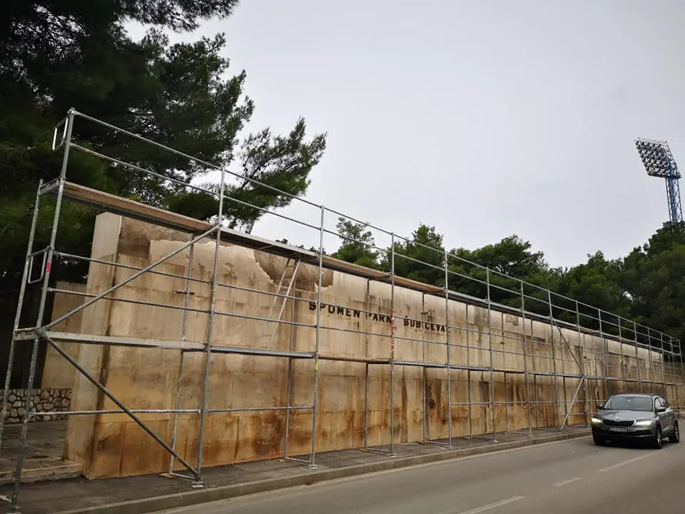 Obnavljaju se najkritičnije točke Spomen-parka Šubićevac: Kompletna obnova pričekat će bolje dane  