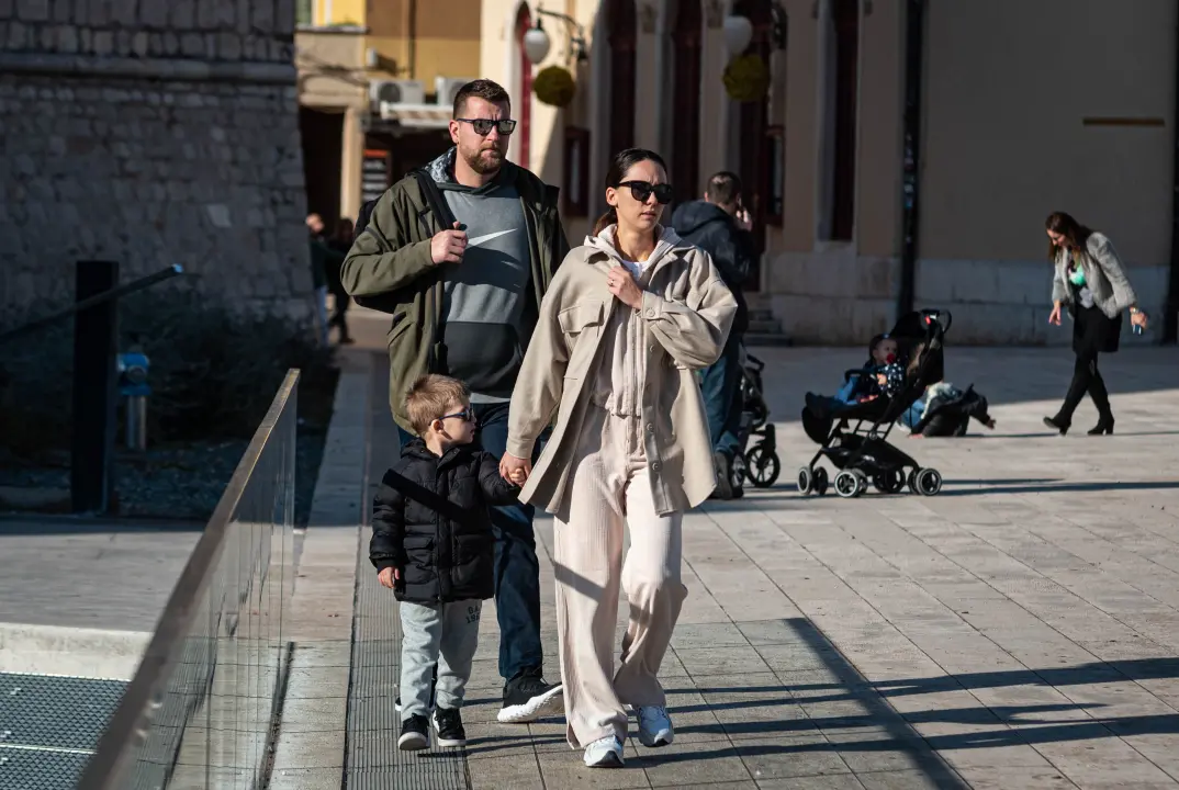 FOTO Đir po gradu, subota 1. siječnja