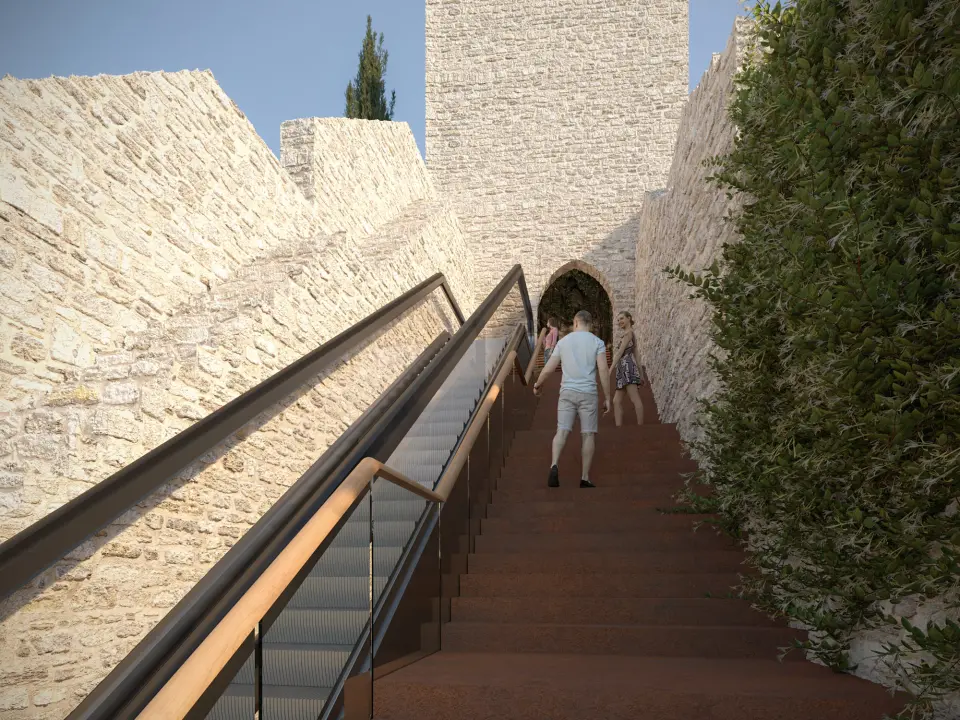 Izgleda da Šibenčani odobravaju novi projekt obnove dvostrukog bedema: Pogledajte kako će se Dolac promijeniti