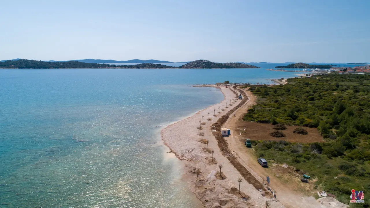 Radovi na šetnici od Vodica prema Tribunju u završnoj su fazi