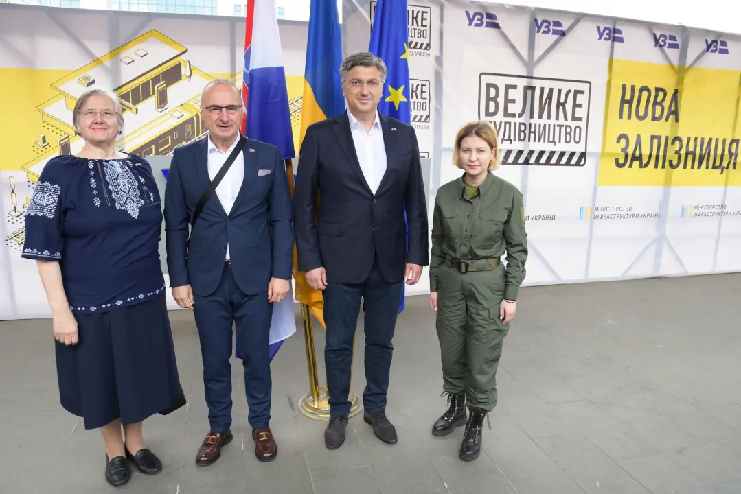Predsjednik Vlade Plenković u posjetu Ukrajini, u Kijevu se sastaje s ukrajinskim državnim vrhom