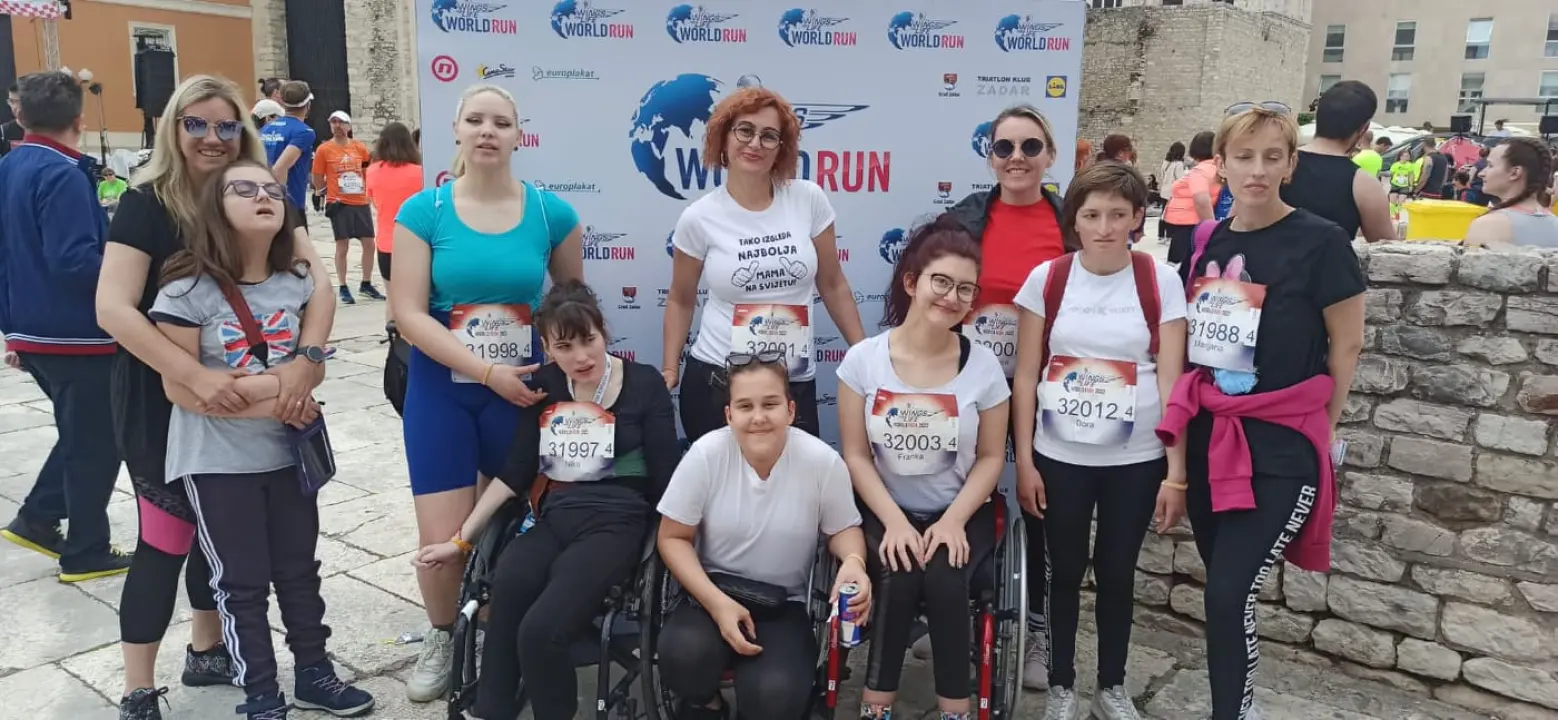 Šibenska 'Aurora' na utrci u Zadru: 'Za njihov osmijeh možemo pomicati planine, a kamoli ne otrčati pet kilometara'
