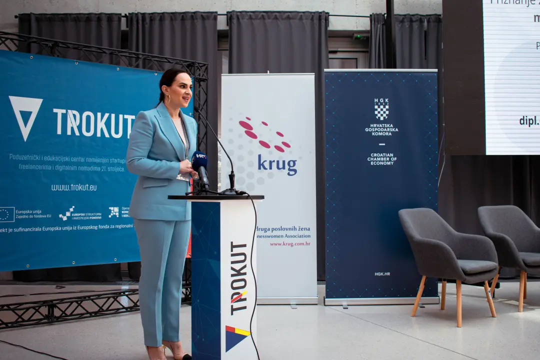U Trokutu dodijeljene godišnje nagrade Hrvatske udruge poslovnih žena Krug