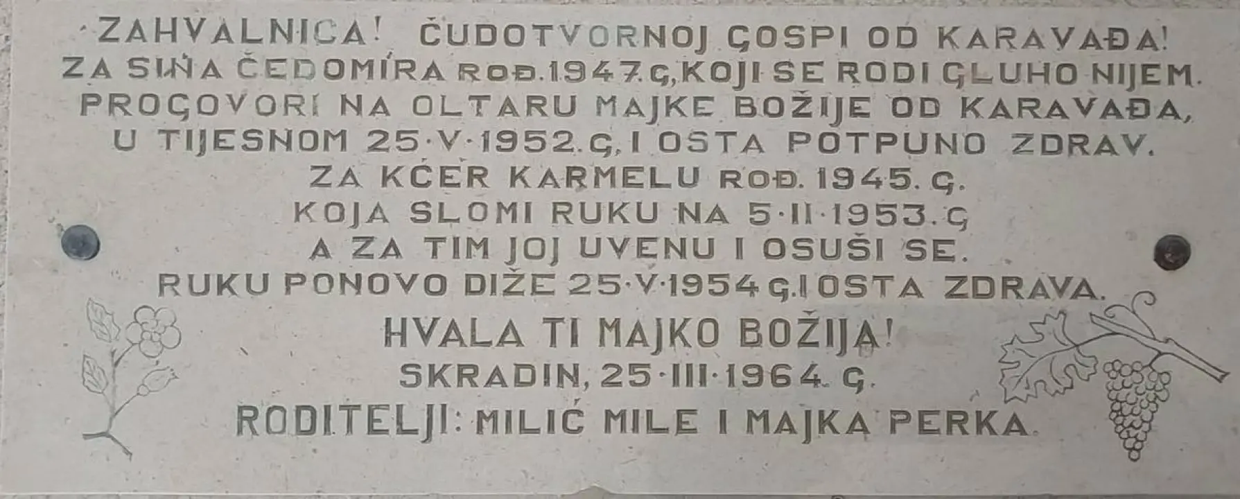 Proslavljena svetkovina Gospe od Karavaja u Tisnom: Središnju misu predvodio biskup Tomislav Rogić