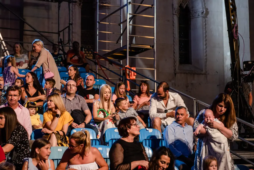 Otvoren je 62. Međunarodni festival u Šibeniku: Na svečanosti i djeca iz ukrajinskog Lavova