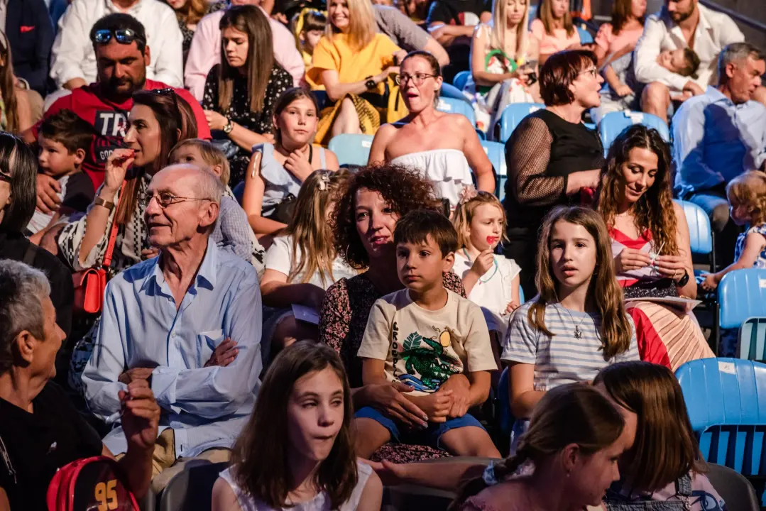 Otvoren je 62. Međunarodni festival u Šibeniku: Na svečanosti i djeca iz ukrajinskog Lavova