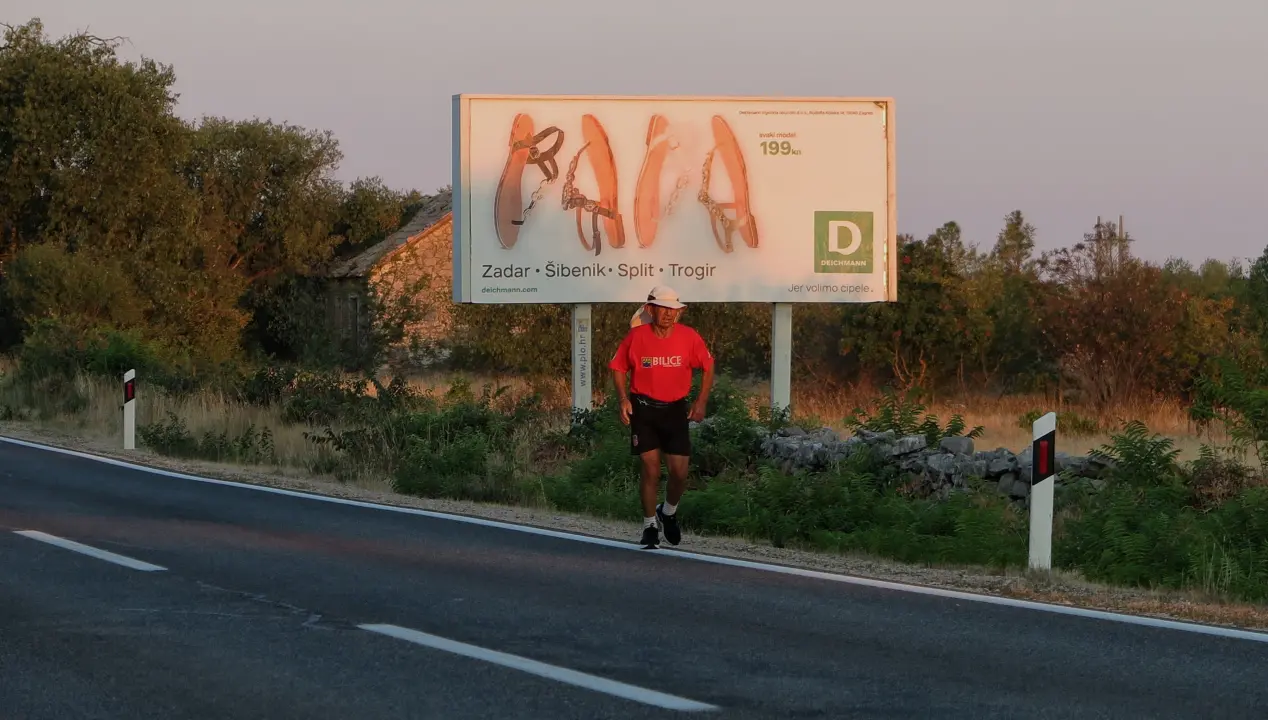 Biličanin Mladen Slavica održao riječ, istrčao 56 kilometara do Knina