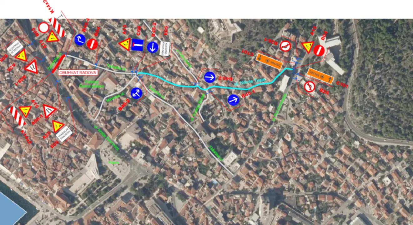 Počeli radovi u Zadarskoj i Petra Grubišića, trajat će tri mjeseca