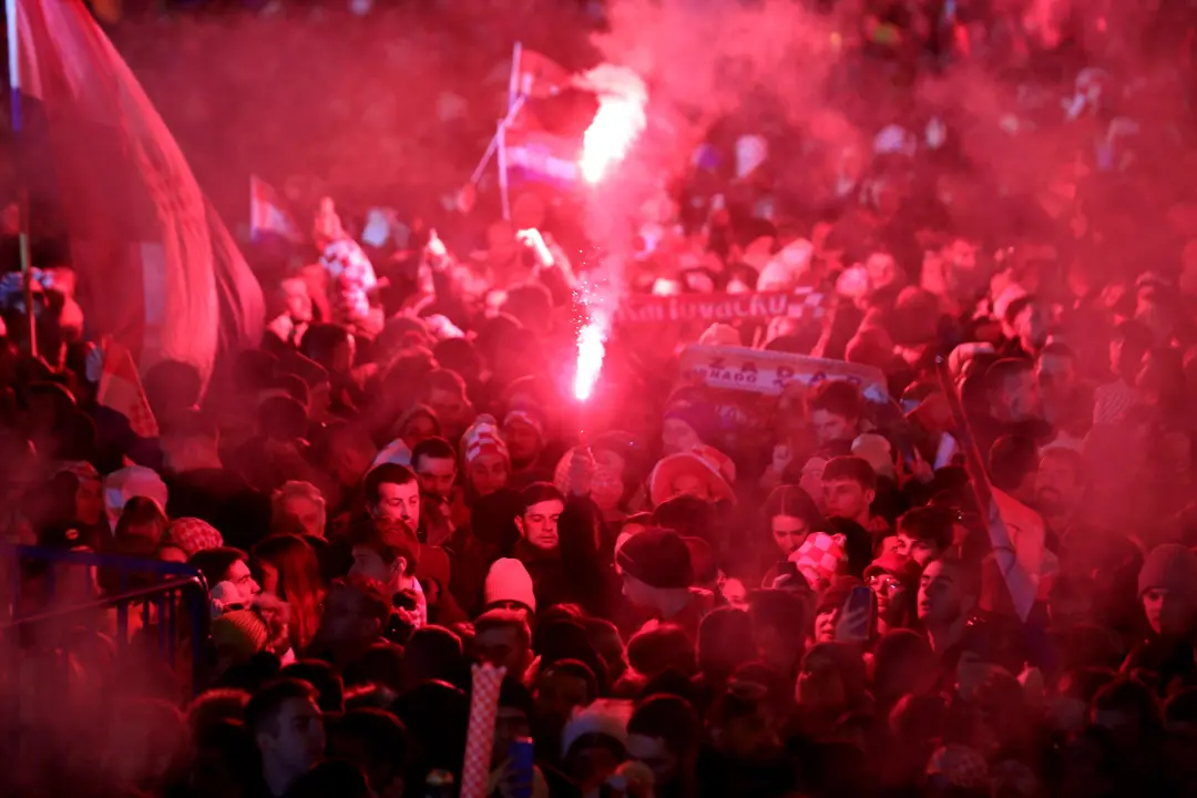 U Hrvatskoj 'nitko nije normalan': Vatreni stigli među 80 tisuća navijača!