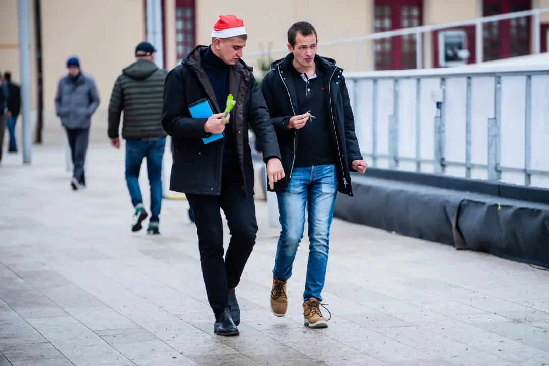FOTO Đir po gradu, nedjelja 25. prosinca