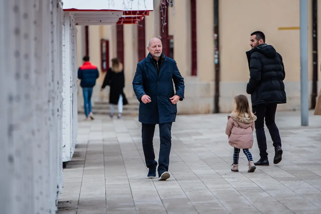 FOTO Đir po gradu, nedjelja 25. prosinca