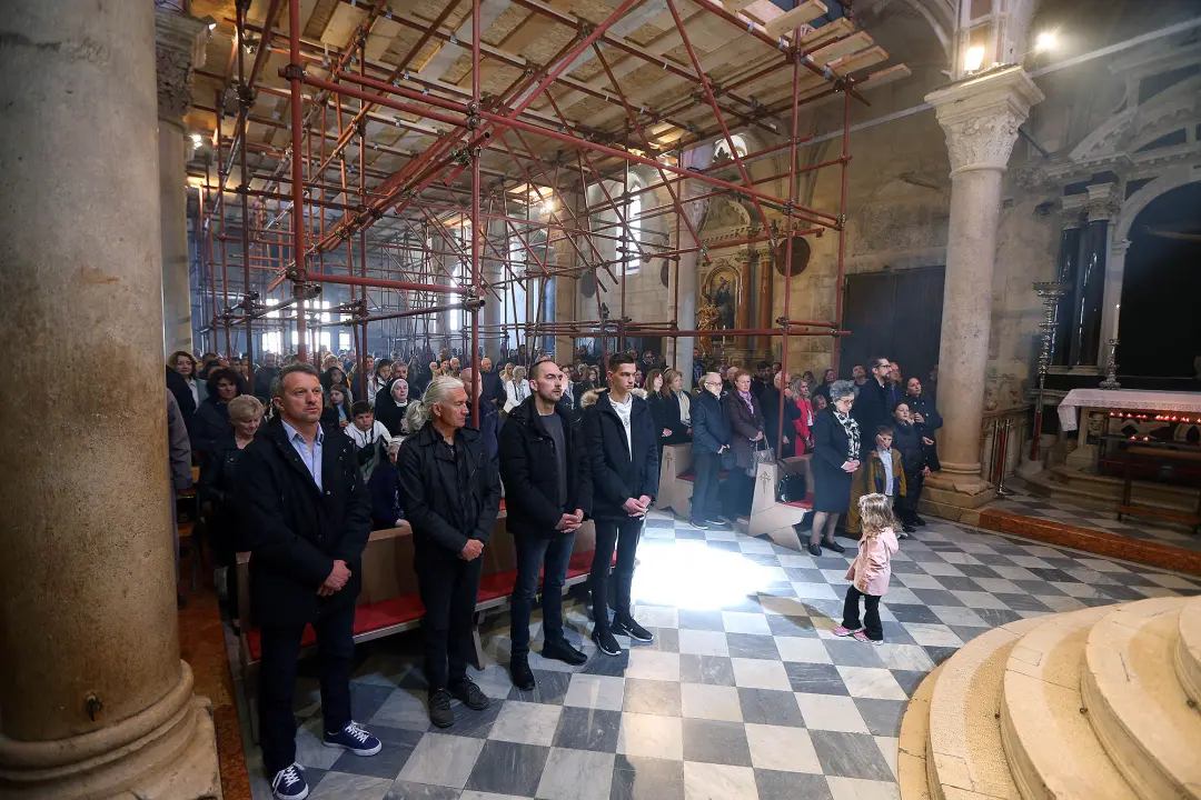 U šibenskoj katedrali proslavljen Uskrs