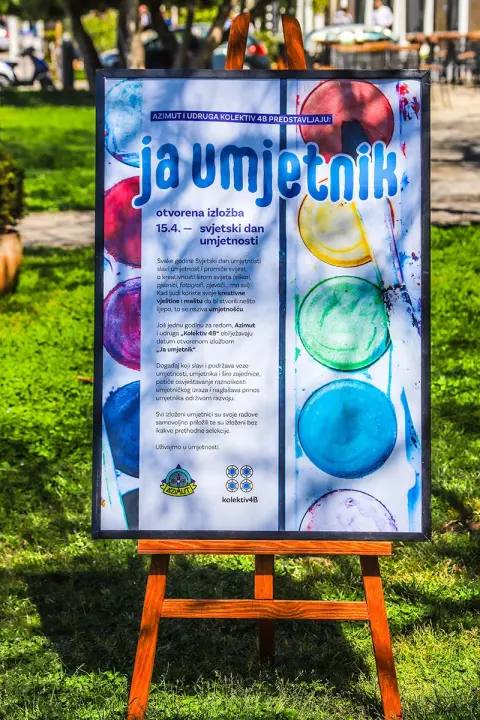 U okviru Svjetskog dana umjetnosti otvorena izložba 'Ja umjetnik'