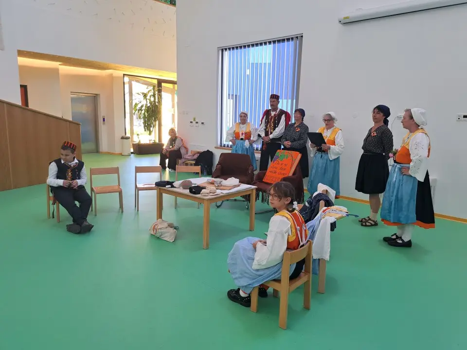 Vodički mališani učili o starim običajima: Igralo se na laštik, ali i ponovila vodiška abeceda