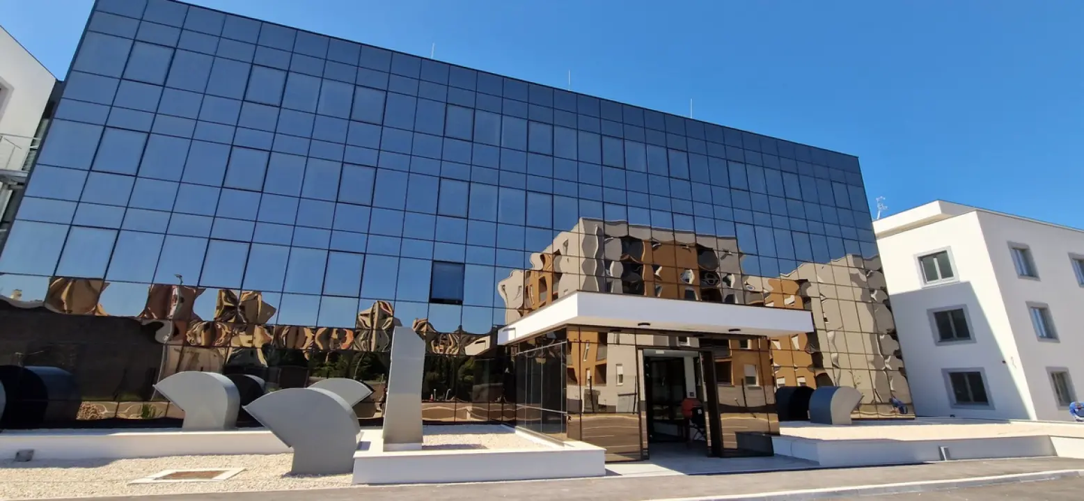 Uređen okoliš studentskog doma Palacin