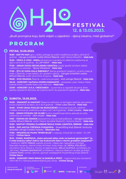 Ne propustite drugo izdanje H2LO festivala i sudjelujte u zanimljivom programu!
