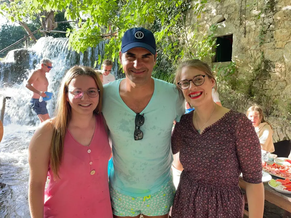 Roger Federer ljetuje u Hrvatskoj, posjetio i Roški slap