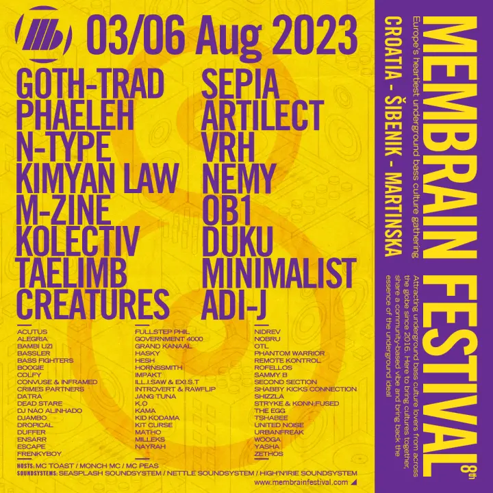 Sutra na Martinskoj počinje Membrain Festival: Do 6. kolovoza izredat će se 70 DJ-eva