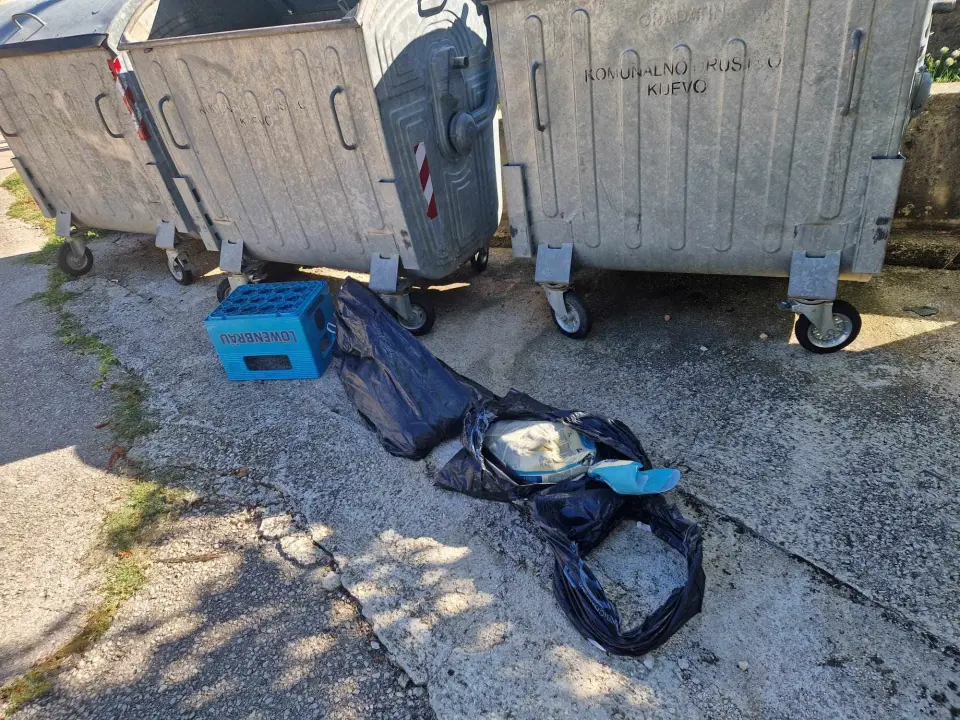 Volonteri kninske udruge ostavili 20 vreća životinjskog otpada u centru Kijeva