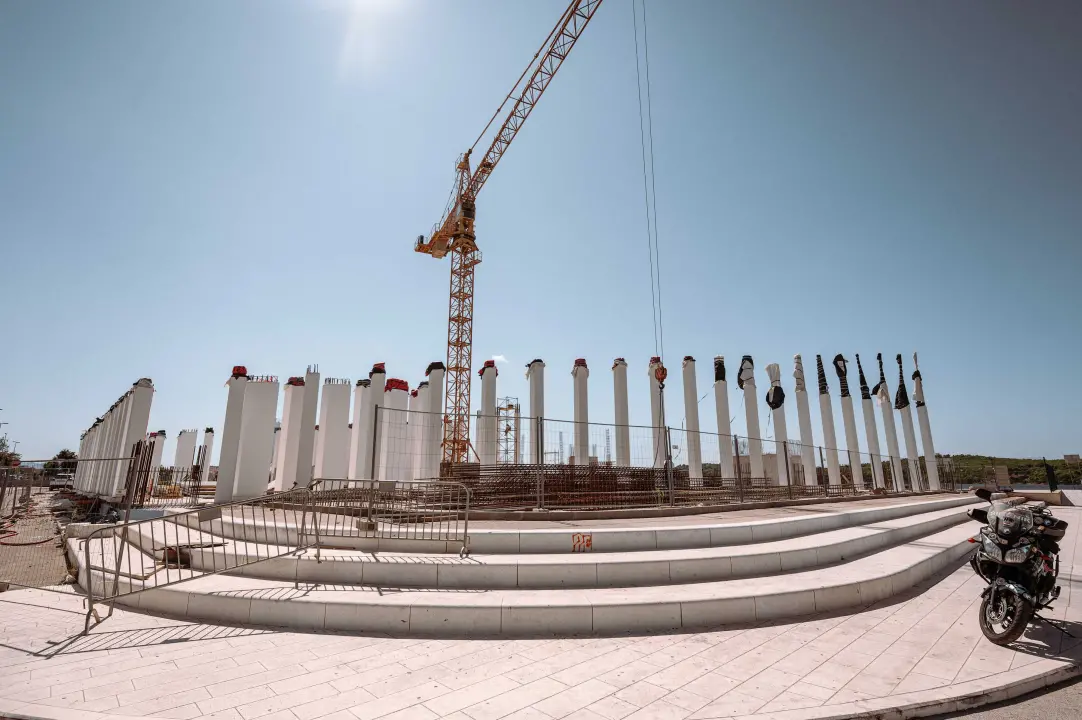 Putnički terminal na gatu Vrulje poprima obrise koji će promijeniti vizuru Šibenika s mora