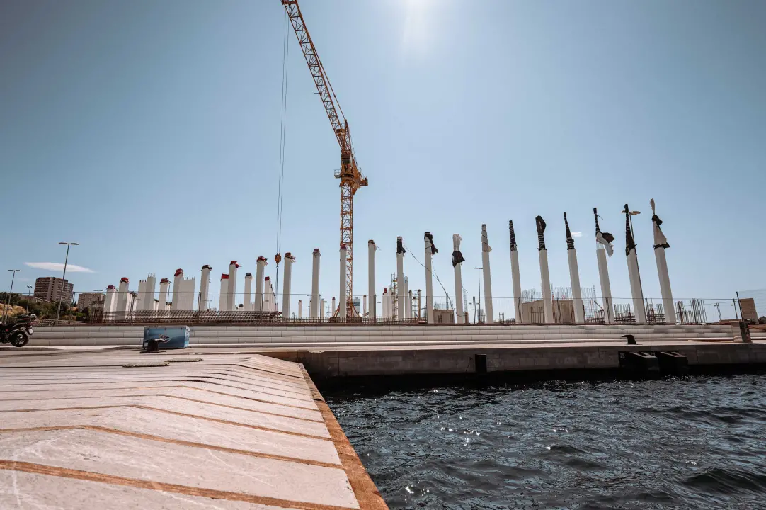 Putnički terminal na gatu Vrulje poprima obrise koji će promijeniti vizuru Šibenika s mora