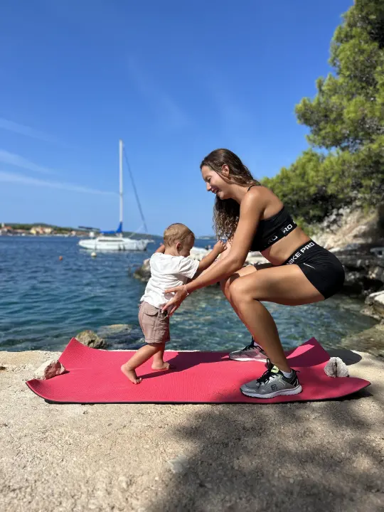 Antonia svojim primjerom pokazuje da se trenirati može i uz malu bebu: 'Svi nađu vremena za bitno'