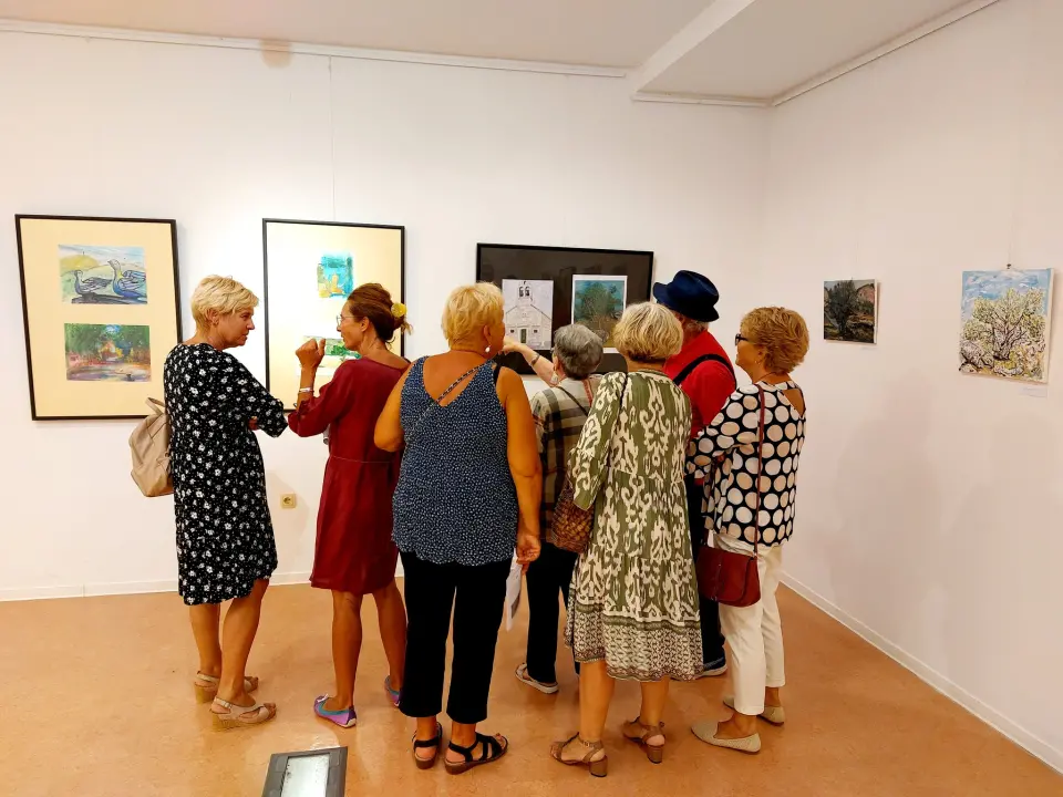 Otvorena izložba radova sa 7. likovne kolonije u Danilu