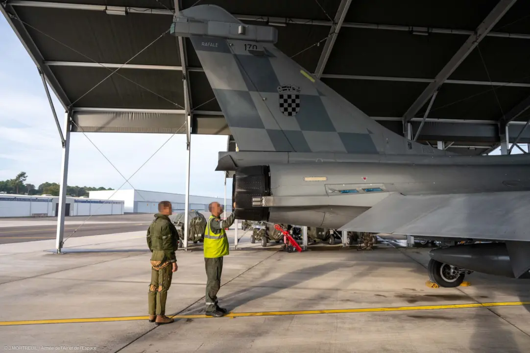Ovo je prvi hrvatski borbeni avion Rafaele, spreman je za primopredaju