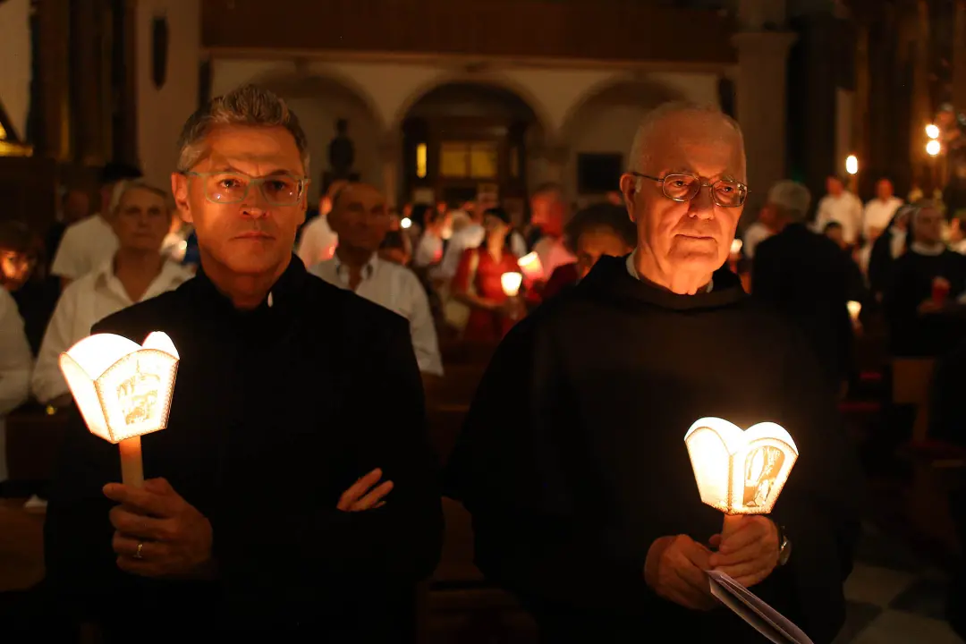  Obred preminuća svetog Frane u Šibeniku
