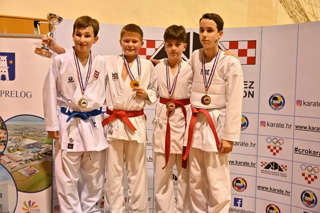 Karate klub Okit-Vodice osvojio 15 medalja na Prvenstvu Hrvatske za mlađe uzraste