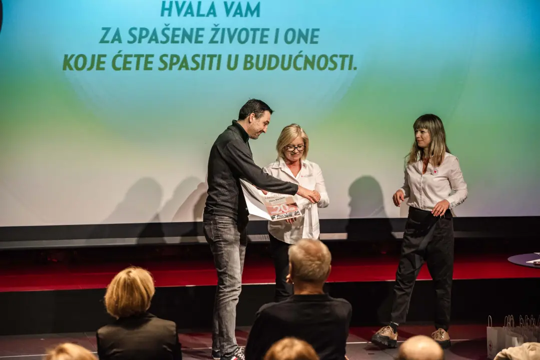 Svečanost Crvenog križa u Arsenu: 'Za krv se nikad neće naći adekvatna zamjena'
