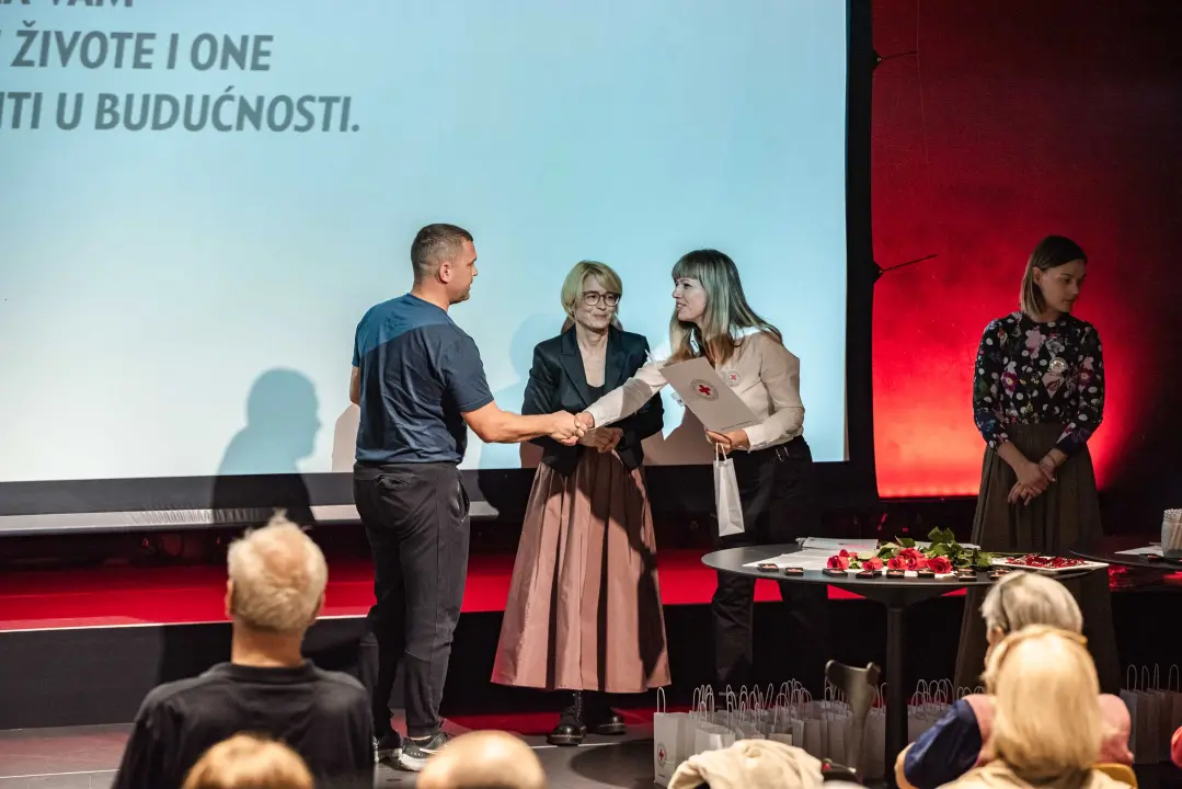 Svečanost Crvenog križa u Arsenu: 'Za krv se nikad neće naći adekvatna zamjena'