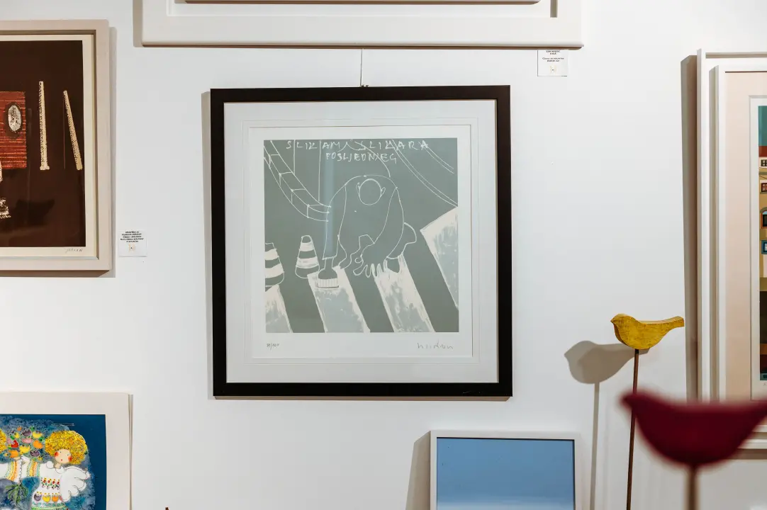 U Galeriji Juraj Dalmatinac na akciji Vjekoslav Stipica i Boris Bućan, prvi Hrvat u MoMA-i