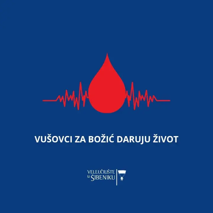 Na Veleučilištu u Šibeniku u srijedu akcija darivanja krvi