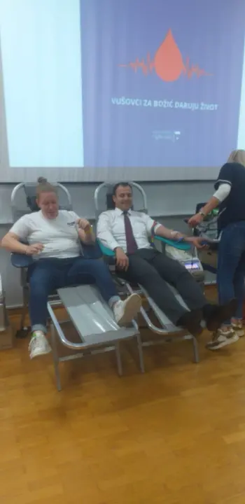 Studenti VUŠ-a u suradnji s Gradskim društvom Crvenog križa Šibenik darovali krv
