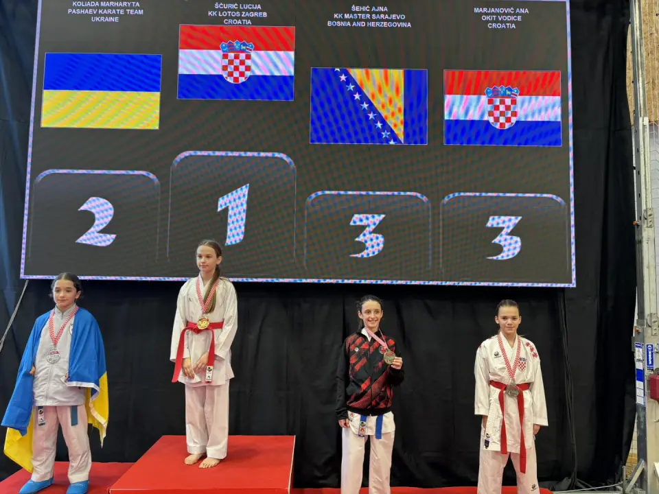 Karate klub Okit iz Vodica odlično otvorio sezonu natjecanja