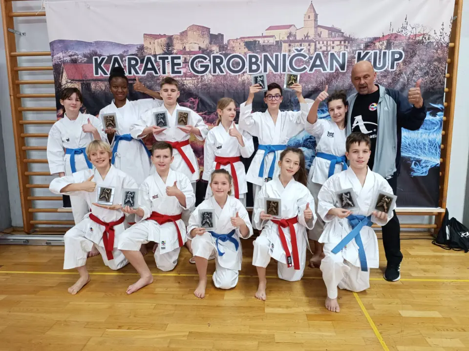 Berba medalja karataša iz Miminca na Grobničan kupu