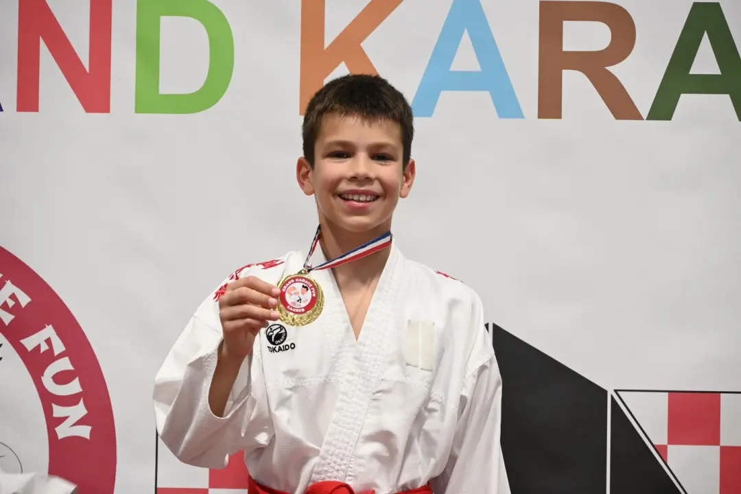  Karate klub Okit Vodice drugi najbolji klub turnira 'Grand karate fun' u Zagrebu