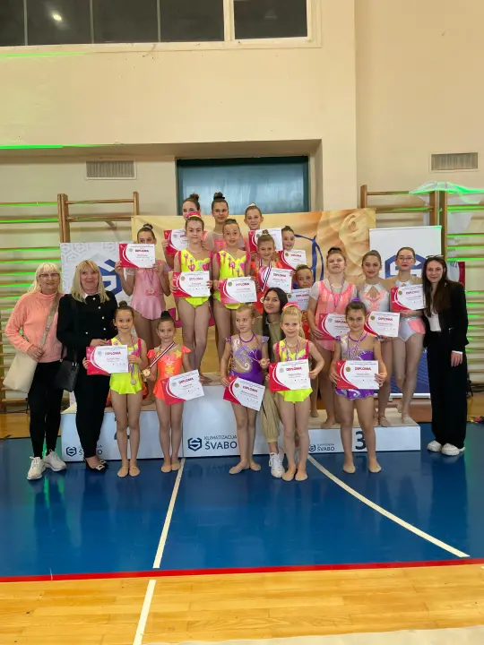 Pregršt medalja za gimnastičarke 'Šibenik-Dalmacije' u Trogiru