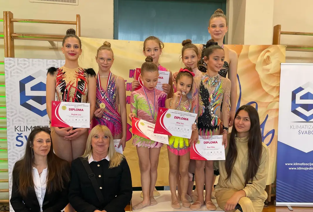 Pregršt medalja za gimnastičarke 'Šibenik-Dalmacije' u Trogiru