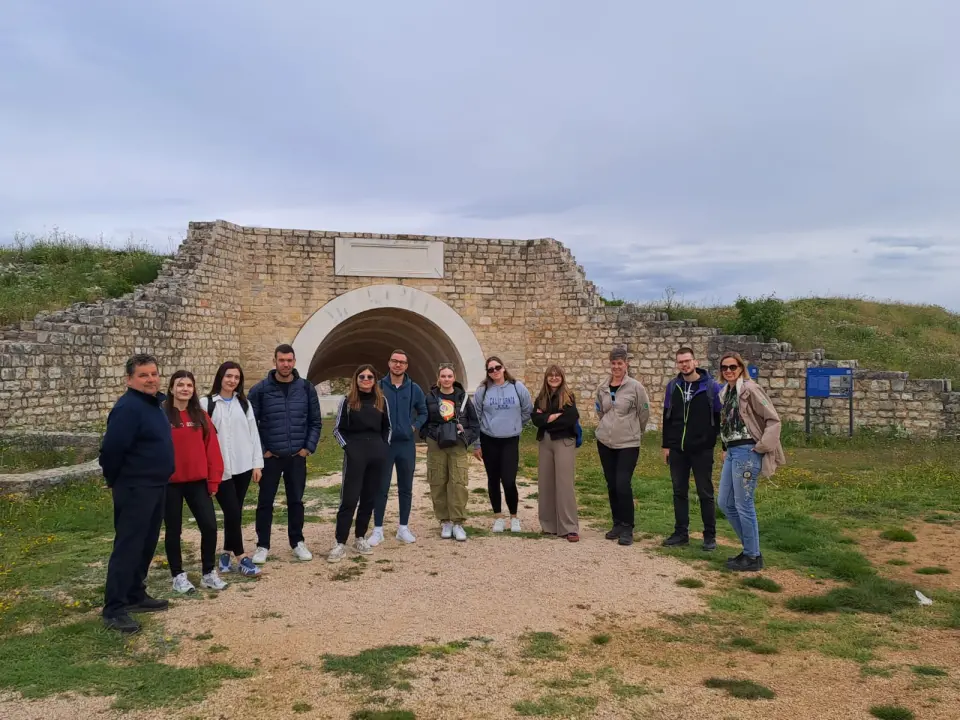 Studenti Turističkog menadžmenta VUŠ-a na terenskoj nastavi u NP Krka